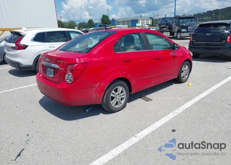 2013 Chevrolet Sonic Lt Auto from USA, damaged, VIN 1G1JC5SB3D4123600